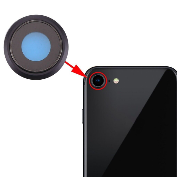 شیشه دوربین روکار اورجینال آیفون 5s