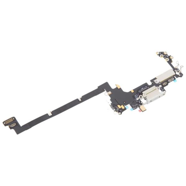 For iPhone 17 Pro US Version Charging Port Flex Cable (White) | فلت شارژ آیفون 17 پرو نسخه آمریکا (سفید)