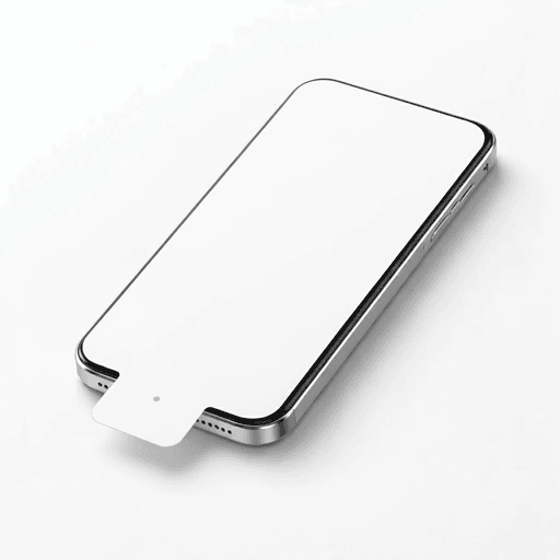 لیبل پلمپ ال سی دی آیفون 17 پرومکس | برچسب سفید اصلی LCD