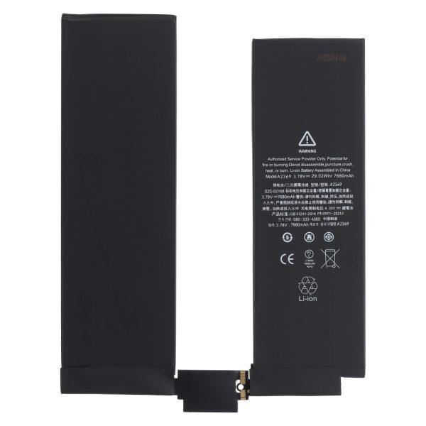 Battery A2369 compatible to iPad Pro 3 11'' (2021) (A2301,A2459, A2460) iPad Pro 4 11'' (2022) (A2435, A2761, A2762, A2759